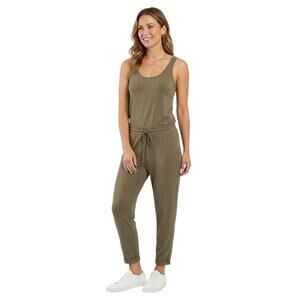 Michael Stars Jumpsuit Olive Green Sleeveless Cropped One Piece Size XS
